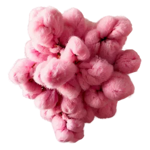 Pink Cotton Puff Png Krv PNG Image