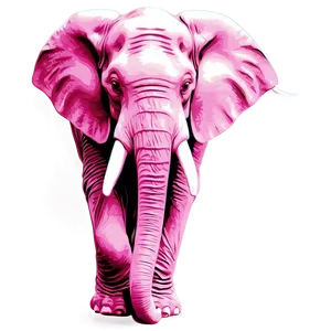 Pink Elephant Vector Art Png 56 PNG Image