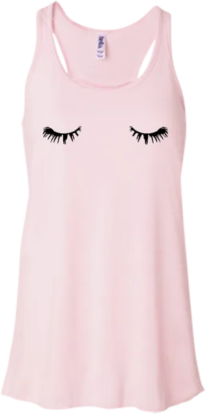 Pink Eyelash Tank Dress Womens Fashion PNG Image