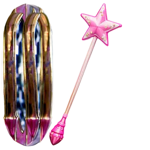 Pink Fairy Wand Png Tus PNG Image