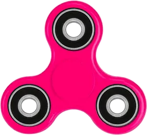 Pink Fidget Spinner Isolated PNG Image