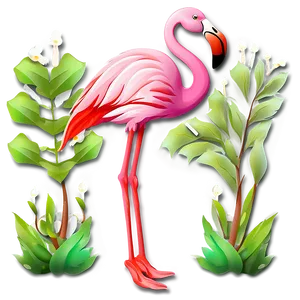 Pink Flamingo Icon Png 06292024 PNG Image