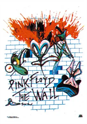 Pink Floyd The Wall Art PNG Image