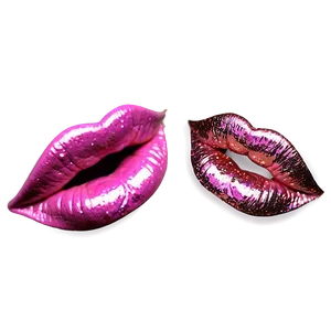 Pink Glitter Lips Png Fwu PNG Image