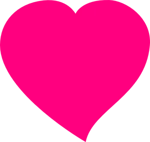 Pink Heart Clipart PNG Image