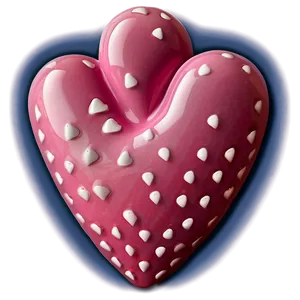 Pink Heart Emoji A PNG Image