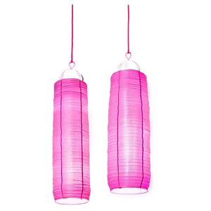 Pink Lanterns For Breast Cancer Awareness Png 4 PNG Image