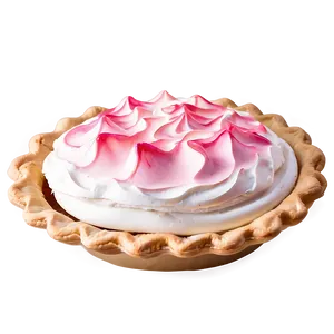 Pink Lemonade Meringue Pie Png Dbp PNG Image