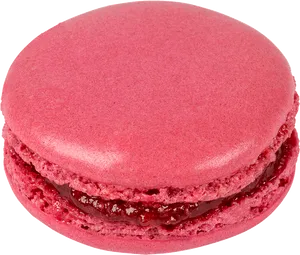 Pink Macaron Dessert.png PNG Image