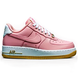 Pink Nike Air Force 1 Png Tse PNG Image