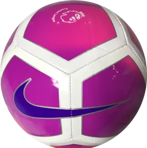 Pink Nike Soccer Ball PNG Image