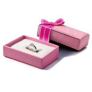 Pink Ring Box Png 30 PNG Image