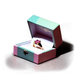 Pink Ring Box Png Gba PNG Image