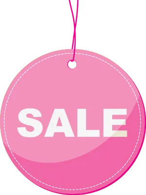 Pink Sale Tag Special Offer PNG Image