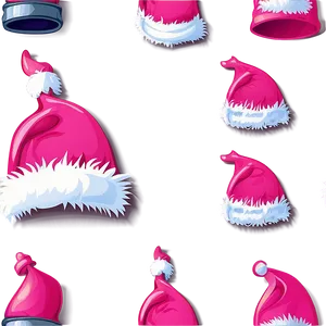 Pink Santa Hat Vector Png 06282024 PNG Image