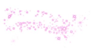 Pink Sparkleson Black Background PNG Image