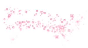 Pink Sparkleson Black Background PNG Image