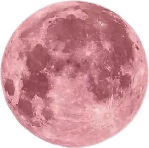 Pink Tumblr Moon PNG Image