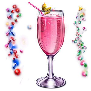 Pink Whitney Festive Drink Png Tbh PNG Image