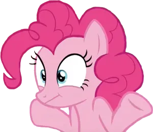 Pinkie Pie Animated Character PNG Image