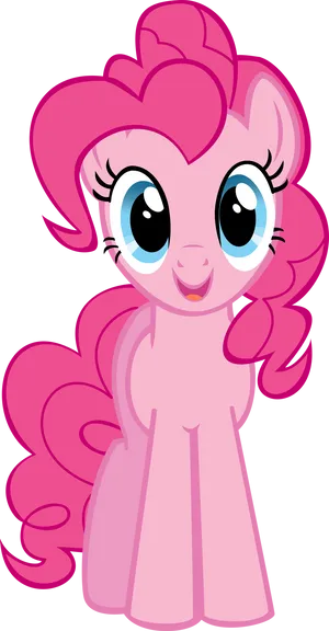 Pinkie Pie My Little Pony Vector PNG Image