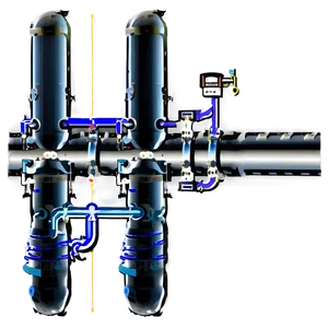 Pipeline System Png Uot PNG Image