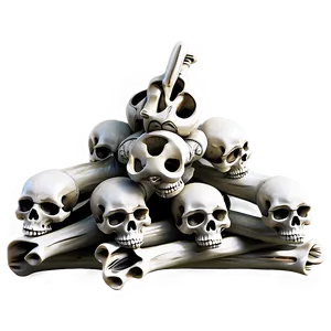 Pirate Ship Bone Pile Png Atb34 PNG Image