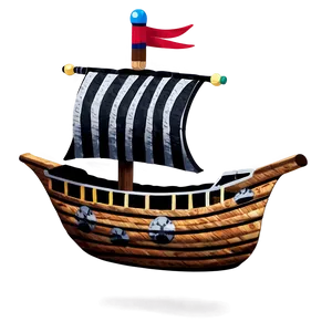 Pirate Ship Pinata Png Kjq PNG Image