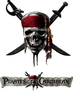 Piratesofthe Caribbean Skulland Crossed Swords PNG Image