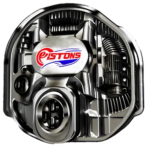 Pistons Mechanics Png Mct48 PNG Image