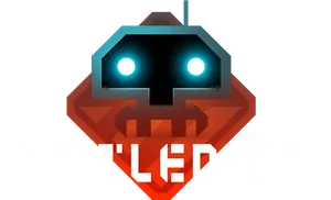 Pixel Art Battle Droid Logo PNG Image