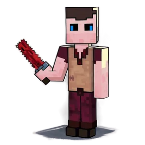 Pixel Art Minecraft Villager Png Njf65 PNG Image