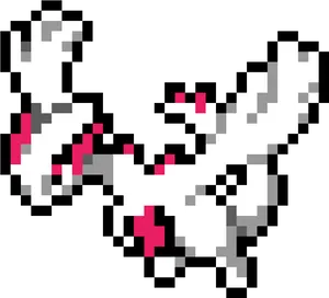 Pixel_ Art_ Pokemon_ Vivillon_ Pattern PNG Image