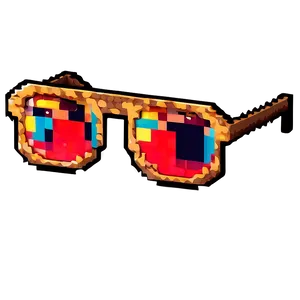 Pixel Sunglasses Clipart Png Rij65 PNG Image