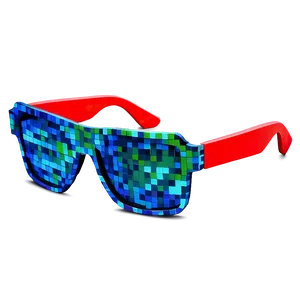 Pixelated Sunglasses Png Hjv PNG Image