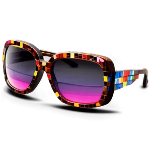 Pixelated Sunglasses Png Rmt68 PNG Image