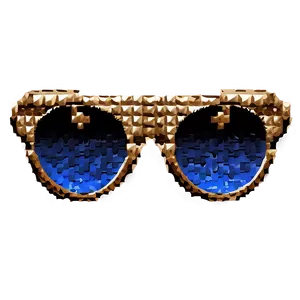 Pixelated Sunglasses Png Vve99 PNG Image