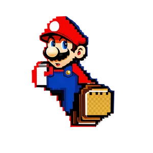 Pixelated Super Mario Png Nwi5 PNG Image