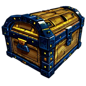 Pixelated Treasure Chest Png Egf32 PNG Image