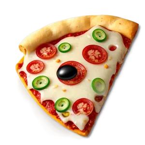 Pizza Emoji D PNG Image