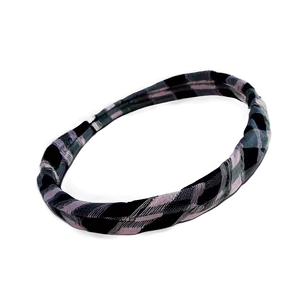 Plaid Hair Band Png Cbe PNG Image