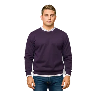 Plain Crewneck Jumper Png 21 PNG Image