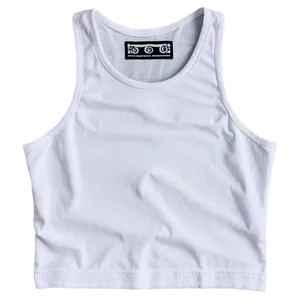 Plain White Tank Top Essential Png 50 PNG Image