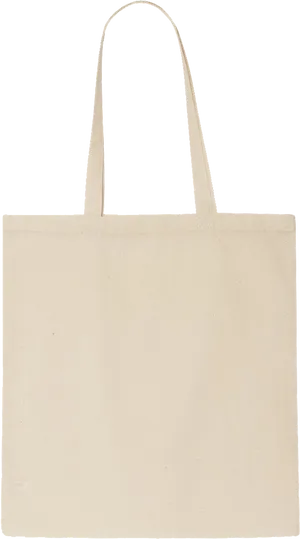 Plain White Tote Bag Black Background PNG Image