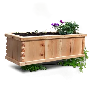 Planter Box B PNG Image