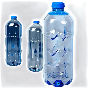 Plastic Water Bottle B PNG Image