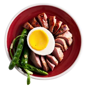 Plate Of Food With Meat Png 06262024 PNG Image