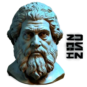 Plato Portrait Art Png Vrw PNG Image