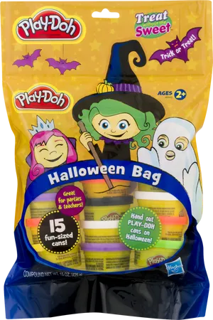 Play Doh Halloween Bag Product PNG Image