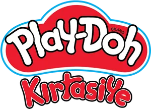 Play Doh Logo Red Background PNG Image